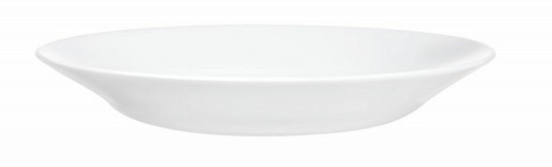Assiette creuse rond blanc verre Ø 22,5 cm Restaurant Blanc Arcoroc