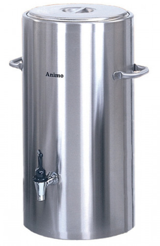 Conteneur isotherme inox 25,2x25,2x48,9 cm 10 L Avec robinet Animo