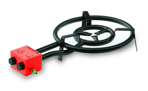 Réchaud à gaz 3 feux Sur pied(s) 24,5 kW Ø 70 cm Lacor