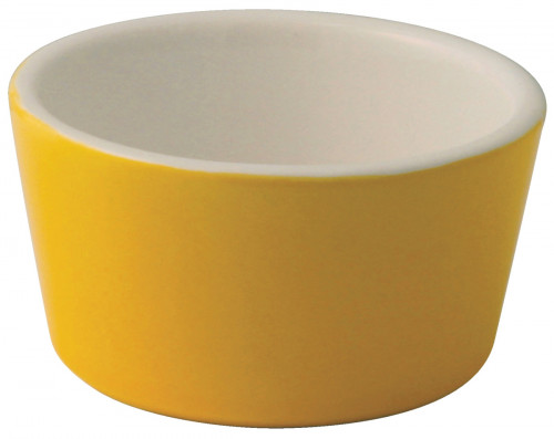 Ramequin rond jaune grès émaillé Ø 7 cm Bistronome Pro.mundi