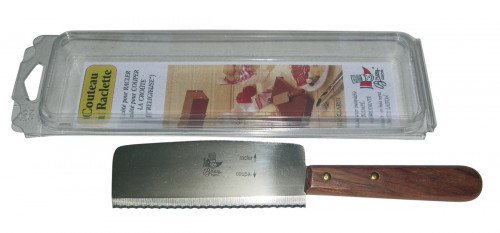 Couteau à jambon-saumon 40 cm inox plastique unie Au Nain