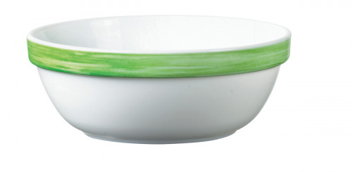 Coupelle rond vert verre opal Ø 12 cm Brush Arcoroc