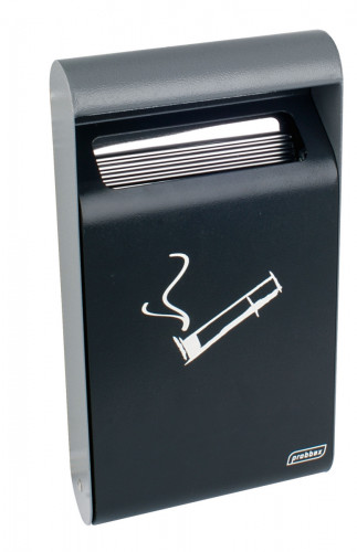 Cendrier mural acier 19,1x6,4x35,5 cm Probbax