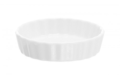 Couvercle pour coupelle onctuose rond blanc plastique Ø 8,2 cm