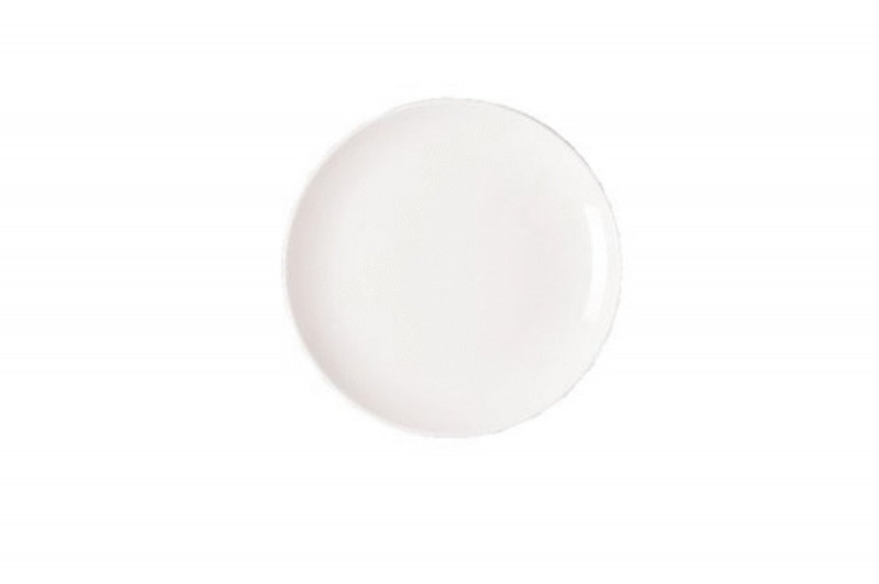 Assiette coupe plate rond ivoire porcelaine Ø 15 cm Nano Rak