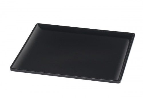 Plateau room service mélamine noir 60x40 cm Vestah Platex