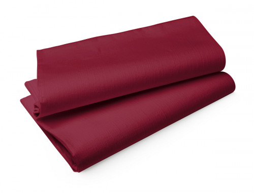 Nappe bordeaux non tissé 127x180 cm Evolin Duni (25 pièces)