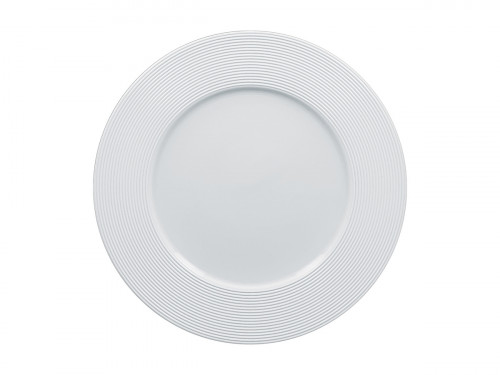 Assiette plate rond blanc porcelaine vitrifiée Ø 15,2 cm Evolution Rak