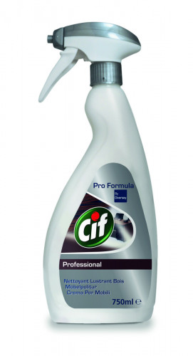 Nettoyant polissant bois 750 ml Cif