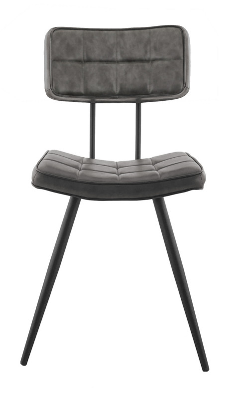 Chaise noir 81x42x60 cm Maurice