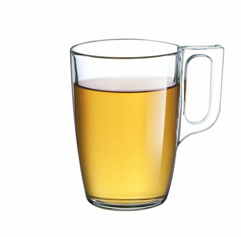 Mug rond transparent verre trempé 32 cl Ø 10,66 cm Voluto Arcoroc