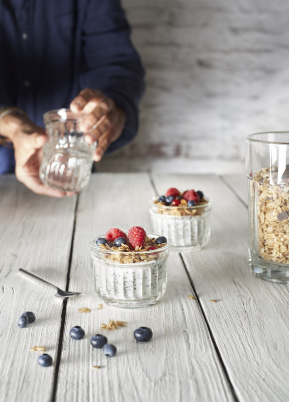 Verrine transparent verre pressé Ø 9,65 cm Delice La Rochere