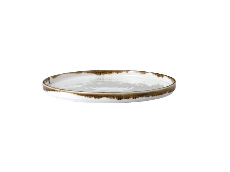 Assiette plate rond blanc porcelaine Ø 26 cm Harvest Dudson