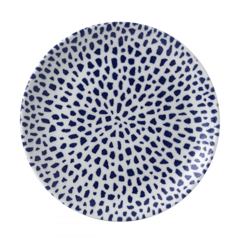 Assiette coupe plate rond terracotta porcelaine vitrifiée Ø 28,8 cm Terrazzo Dudson