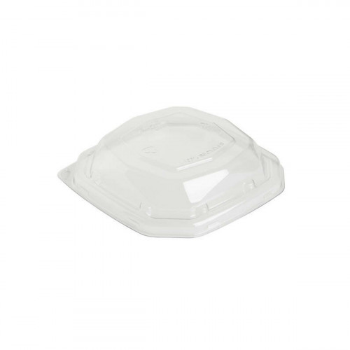 Couvercle pour boîte 40CL octogonal transparent 16x16x3,9 cm Octabagasse Duni (50 pièces)