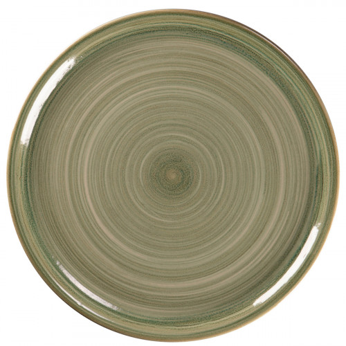 Assiette à pizza rond Emerald porcelaine Ø 32,8 cm Rakstone Spot Rak