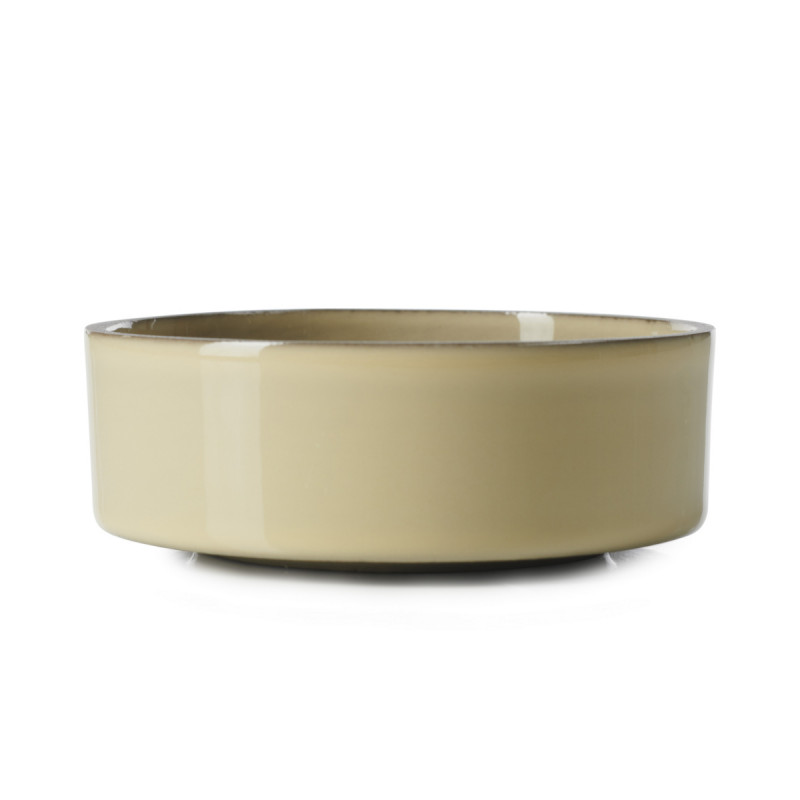 Coupelle rond beige porcelaine culinaire Ø 8 cm CaractÈre Revol