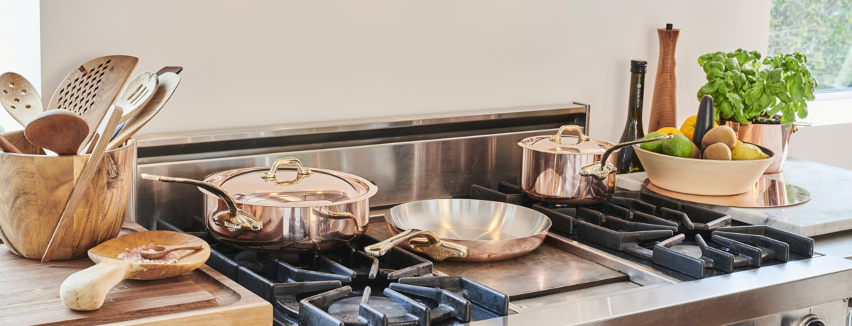 Casserole cuivre - Ustensiles de cuisine et accessoires de cuisine