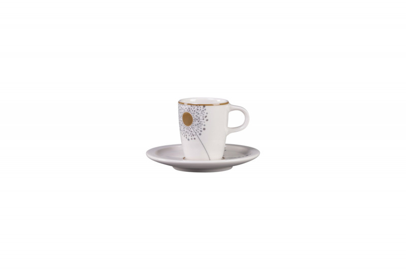 Sous tasse à café blanc porcelaine Ø 16,3 cm Rakstone Ease Décor Spring Rak