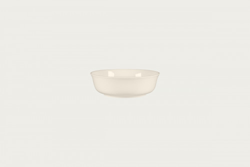 Bol à céréales bas rond blanc porcelaine bone china Ø 15 cm Bravura Rak