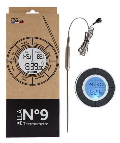 Thermomètre pour réfrigérateur enregistreur min -35 °C max 15 °C +/- 0,1 °C  Thermometre Thermali - 107299