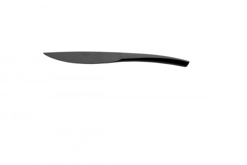 Couteau de table monobloc noir 23 cm Xy Black Degrenne
