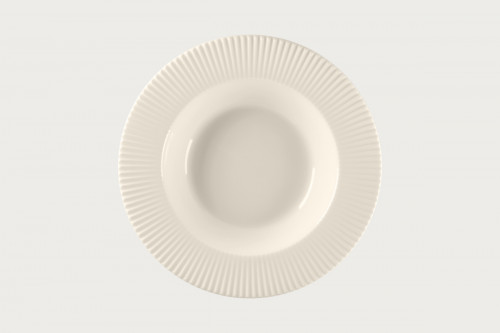 Assiette creuse rond blanc porcelaine bone china Ø 30,9 cm Spectra Rak