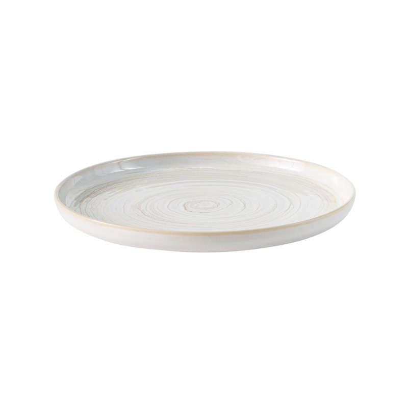 Assiette plate rond grès Ø 28 cm Aurora Accolade