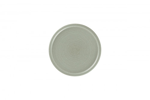 Assiette coupe plate rond Aqua Green porcelaine Ø 20,4 cm Selva Rak