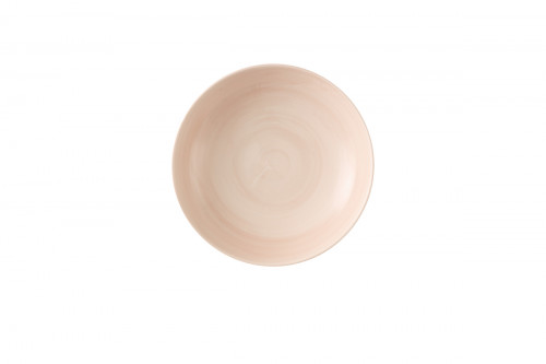 Assiette coupe creuse rond Canvas grey porcelaine vitrifiée Ø 24,8 cm Stonecast Churchill