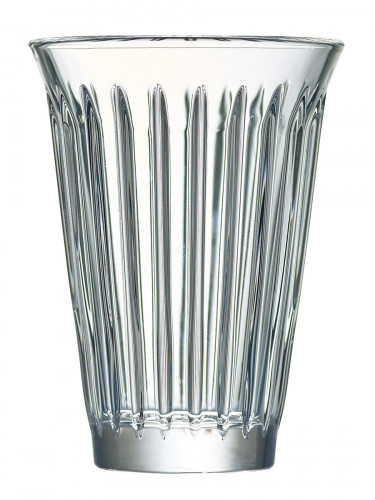 Gobelet verre pressé 36 cl Zinc La Rochere