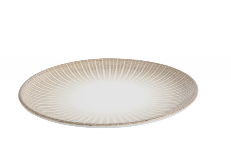 Assiette coupe plate rond porcelaine Ø 27 cm Palma Accolade