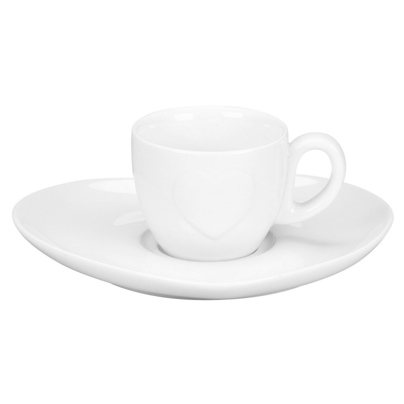 Tasse à expresso blanc porcelaine 9 cl ClichÉ Rak