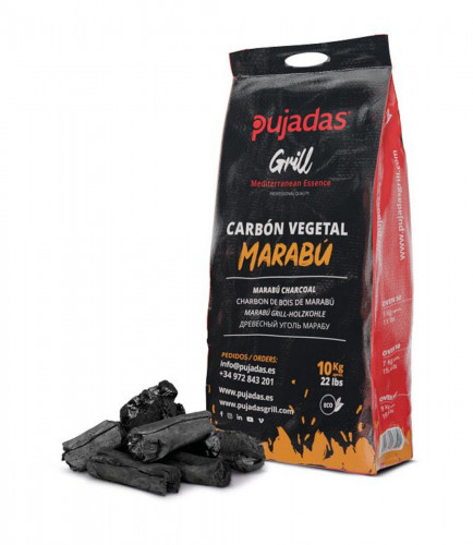 Charbon de bois 10kg Pujadas