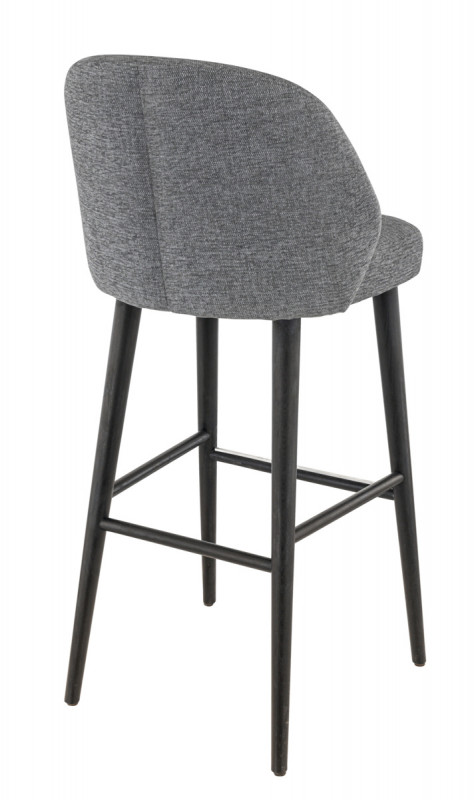 Tabouret gris foncé 105x52x57 cm Marius