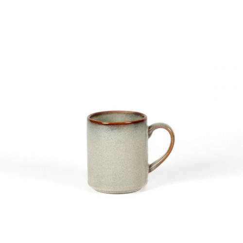 Mug gris bleu porcelaine 34 cl Ø 11 cm Serena Pro.mundi
