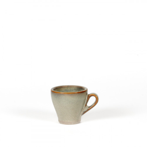 Tasse expresso gris bleu porcelaine 7 cl Ø 8,5 cm Serena Pro.mundi