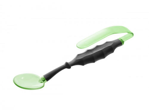 Cuillère vert copolyester 24 cm Ergo Inclusive Saint Romain