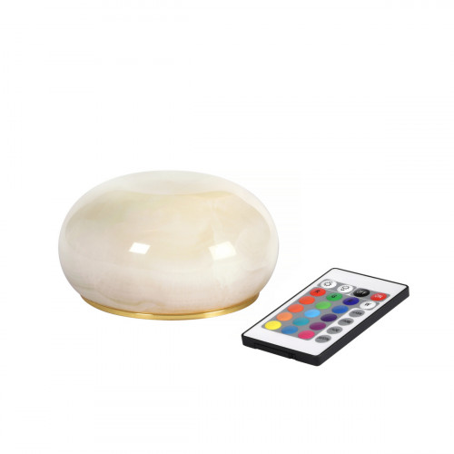 Lampe à led ivoire pierre Ø 115 mm 60 mm Duni