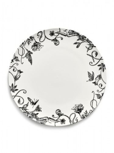 Assiette coupe plate rond FLORAL FANTASY porcelaine Ø 27 cm Unity Serax