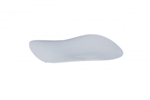 Assiette plate blanc porcelaine bone china 30 cm Feelings Rak