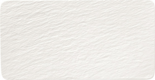 Assiette plate blanc porcelaine The Rock Villeroy & Boch