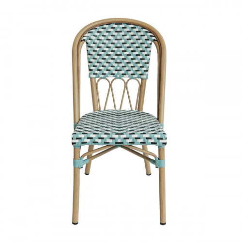 Chaise d'extérieur bleu 87x47x59 cm Elysee Flexmob